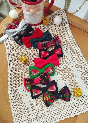 Галстук-бабочка новогодняя-режущаяся в ассортименте 2026