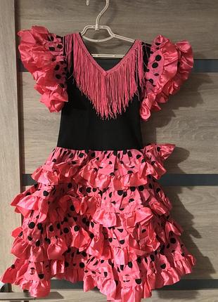 Карнавальне , танцювальне плаття для дівчинки