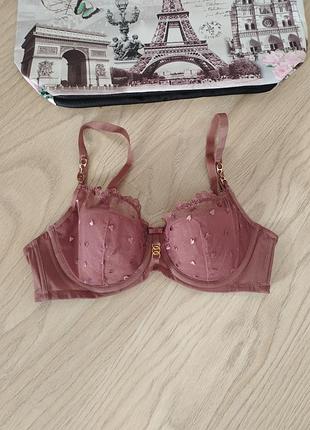 Изысканный бюстгальтер на косточках 80 с