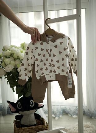 Костюм на флісі для дівчинки