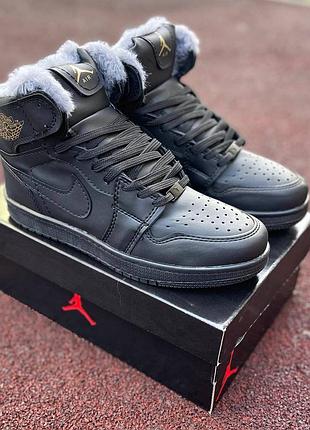 Кроссовки nike air jordan зимние на меху распродаж sale