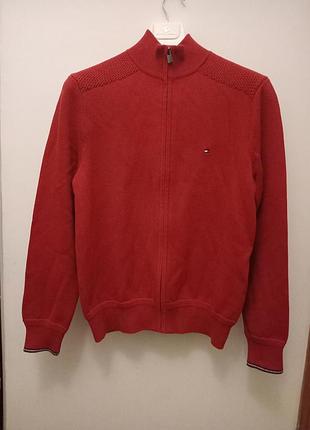 Чоловічий  червоний  кардиган