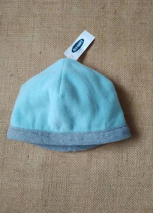 Шапка для девочки old navy, унисекс, флисовая двойная, 2-3 года