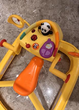 Універсальні ходунки chicco 3 в 1 6