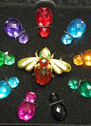 Joan rivers брошка пчелка трансформер в подарочной коробке