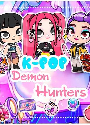 Альбом на липучках "k-pop аватар"