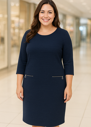 Платье синее жіноче розмір xl (50)