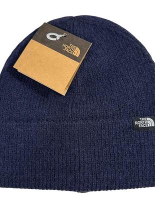 Шапка the north face синя