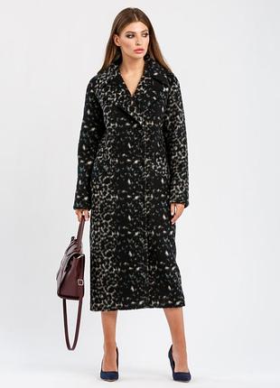 Пальто длинное женское шерсть mangust