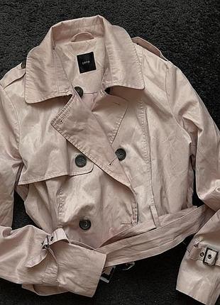 Укорочений тренч zara zero