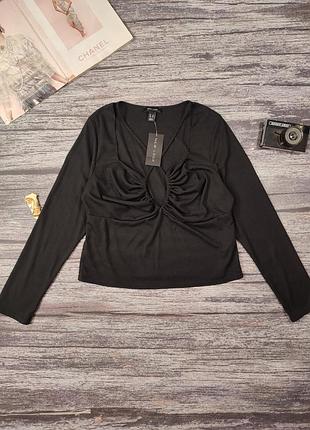 Жіночий топ в рубчик