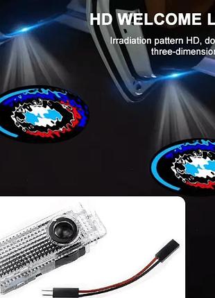 Проектор підсвічування логотипу для дверей