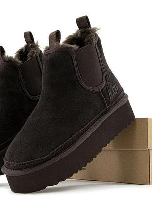 Neumel platform chelsea  хутро