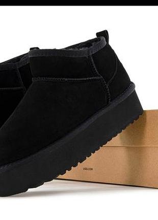 Classic ultra mini platform ❄️ хутро