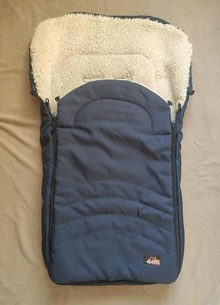 Конверт зимовий на овчині for kids в коляску, санки