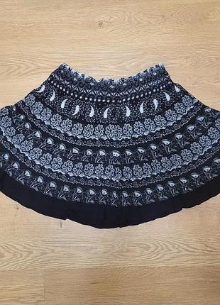 Расклешенная летняя юбка