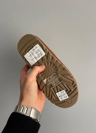 Ugg classic micro chestnut 10