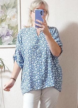 Блуза хлопок марлевка р.52-54