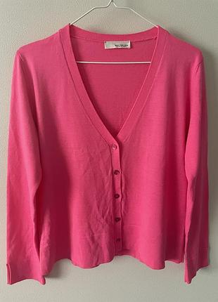 Шерстяний кардиган, кофта на ґудзиках