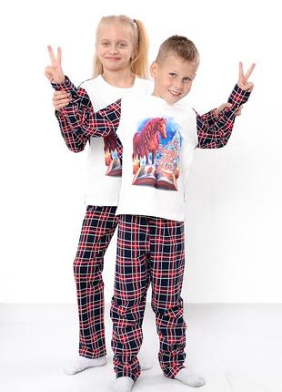 Піжама новорічна для хлопчика 140-170 , піжами для сім'ї
