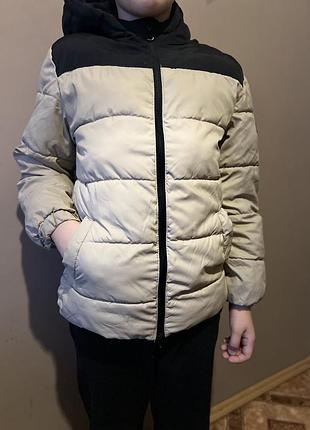 Куртка єврозима, для хлопчика, зимова куртка, холодна осінь mango