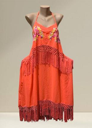 Роскошный сарафан, платье с вышивкой 46-48 (9)