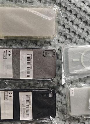 Чехлы/ накладки на телефоны xiaomi 15, apple 12, 13, xs новые
