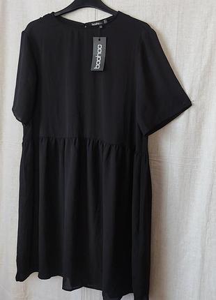 Туника шелковая boohoo роз. 48