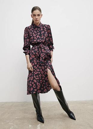 Сукня сатинова zara