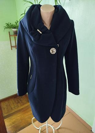Женская одежда 🔵 кашемировое зимнее стильное пальто ❄️ 46/48 размер