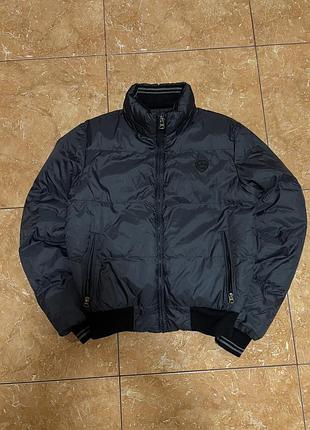 Вінтажна куртка пуховик schott nyc usa зимова плотна