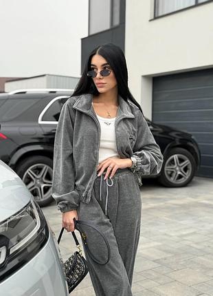 Костюм спортивний велюровий prada 3