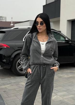 Костюм спортивний велюровий prada 8