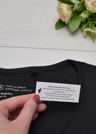 Чудова чорна базова котонова кофта capsule. 3