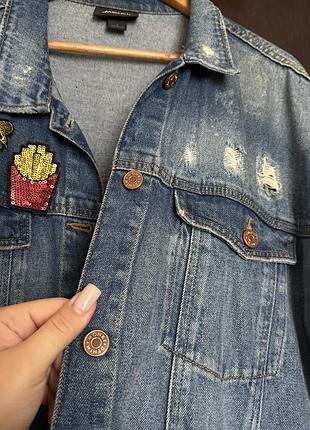 Джинсова куртка monki