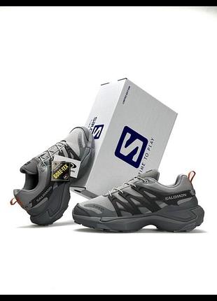 Чоловічі кросівки salomon xt pu_re gtx  light grey