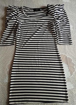 Сукня-міні в смужку