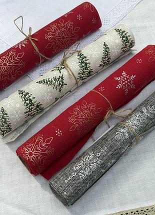 Різдвяний ранер доріжка на стіл новорічна, швеція