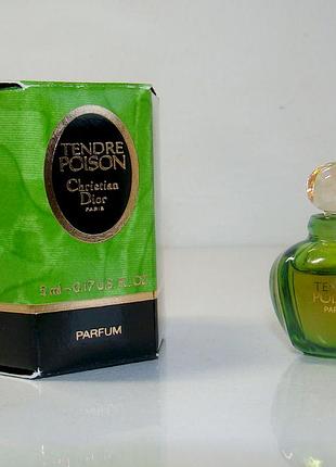 Духи christian dior tendre poison. оригинал. винтаж.