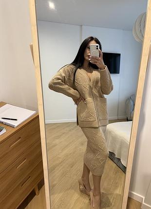 Костюм двійка serianno з юбкою