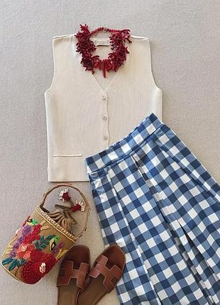 Спідниця в клітинку 6