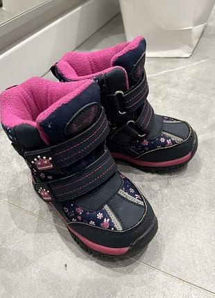 Сапожки теплі на дівчинку 5