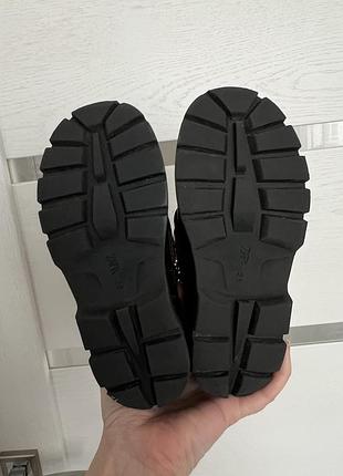 Чоботи zara для дівчинки 28 р. 7