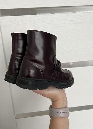 Чоботи zara для дівчинки 28 р. 4