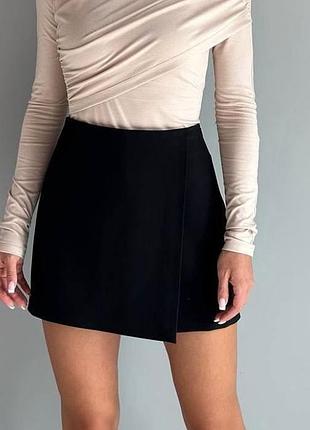 Спідниця-шорти на запах