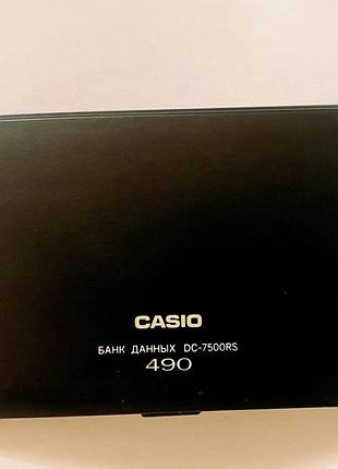 Электронная записная книжка casio 2