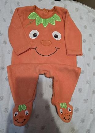 Флисовый человечек тыквитель