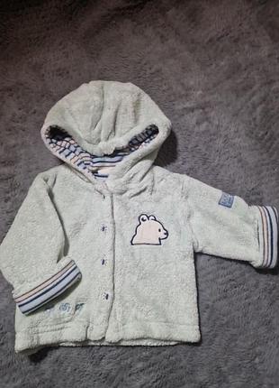 Кофточка теплая для малышей размер 62 см