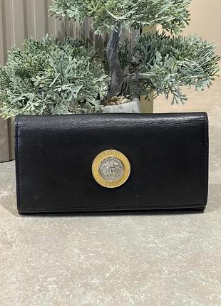 Шкіряний гаманець бренд  gianni versace