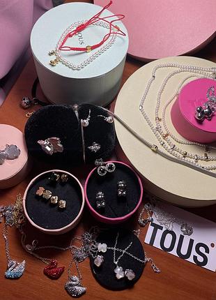 Прикраси tous срібло